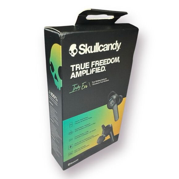Skullcandy Indy Evo In-Ear Wireless Earbuds - New - Picture 5 of 5